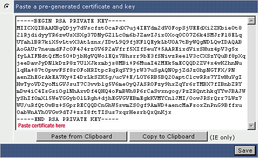 DirectAdmin SSL certificate install